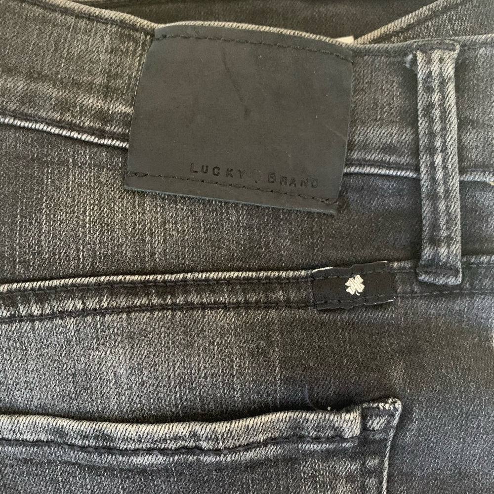 Black Mid Rise Jeans - Picture 4 of 5